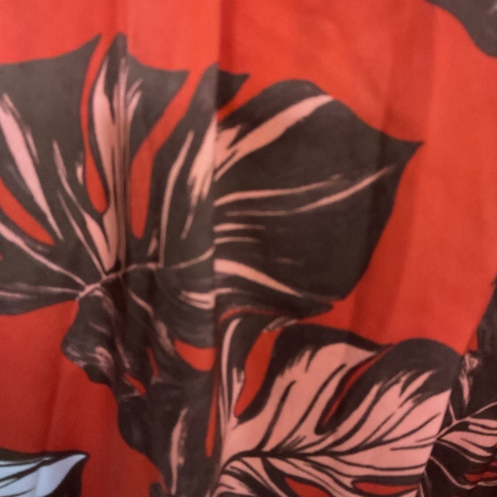 sofia by sofia vergara Red Tropical Halter Maxi Dress - Picture 7 of 12